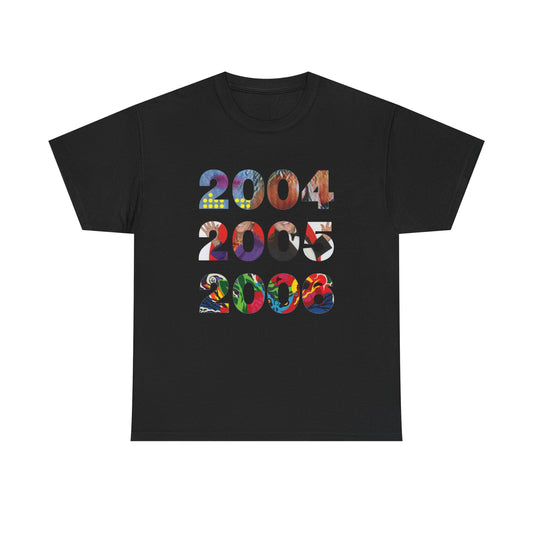00s Nostalgia Unisex Tee - Retro 2000s Music Chart Hits - 04 05 06