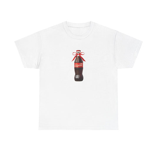 Coquette Coca Cola Tee - Coke Unisex Tshirt, Unique Design, Red Bow Shirt