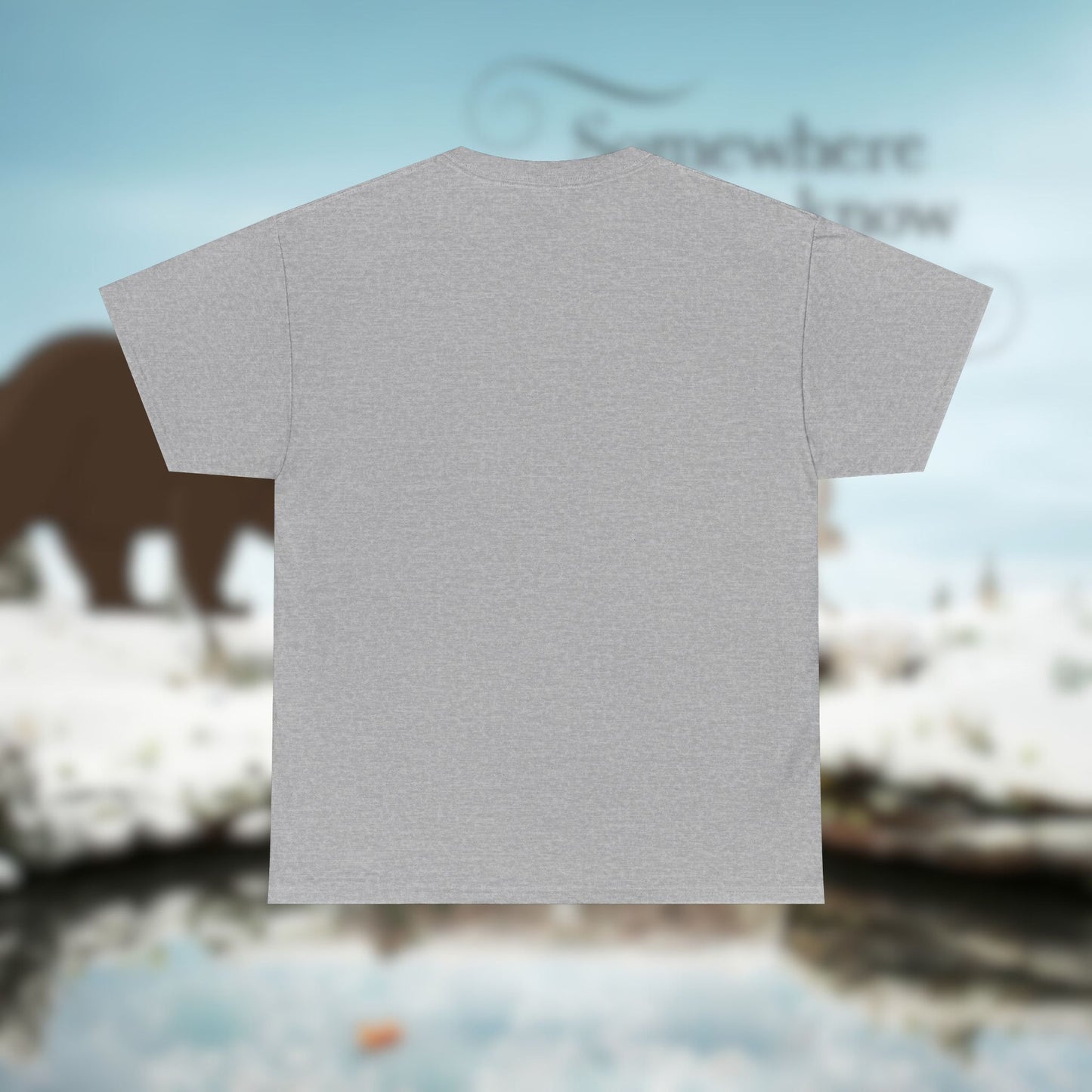 Somewhere Only We Know, Cotton Tee, Lily Allen Fan Art, Christmas Song TShirt - Unique Graphic, Unisex