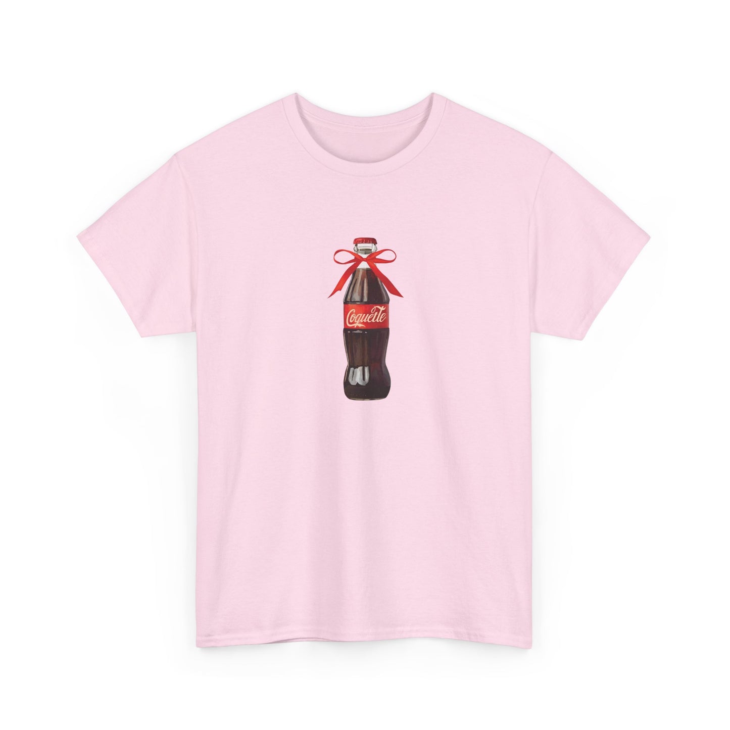 Coquette Coca Cola Tee - Coke Unisex Tshirt, Unique Design, Red Bow Shirt