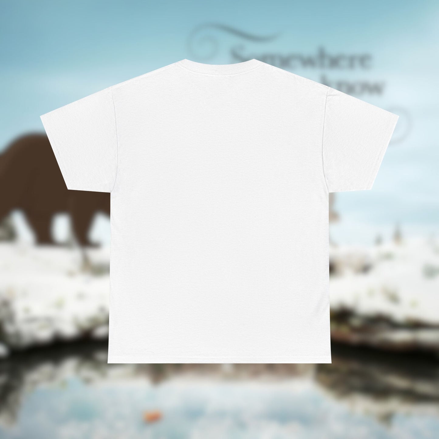 Somewhere Only We Know, Cotton Tee, Lily Allen Fan Art, Christmas Song TShirt - Unique Graphic, Unisex