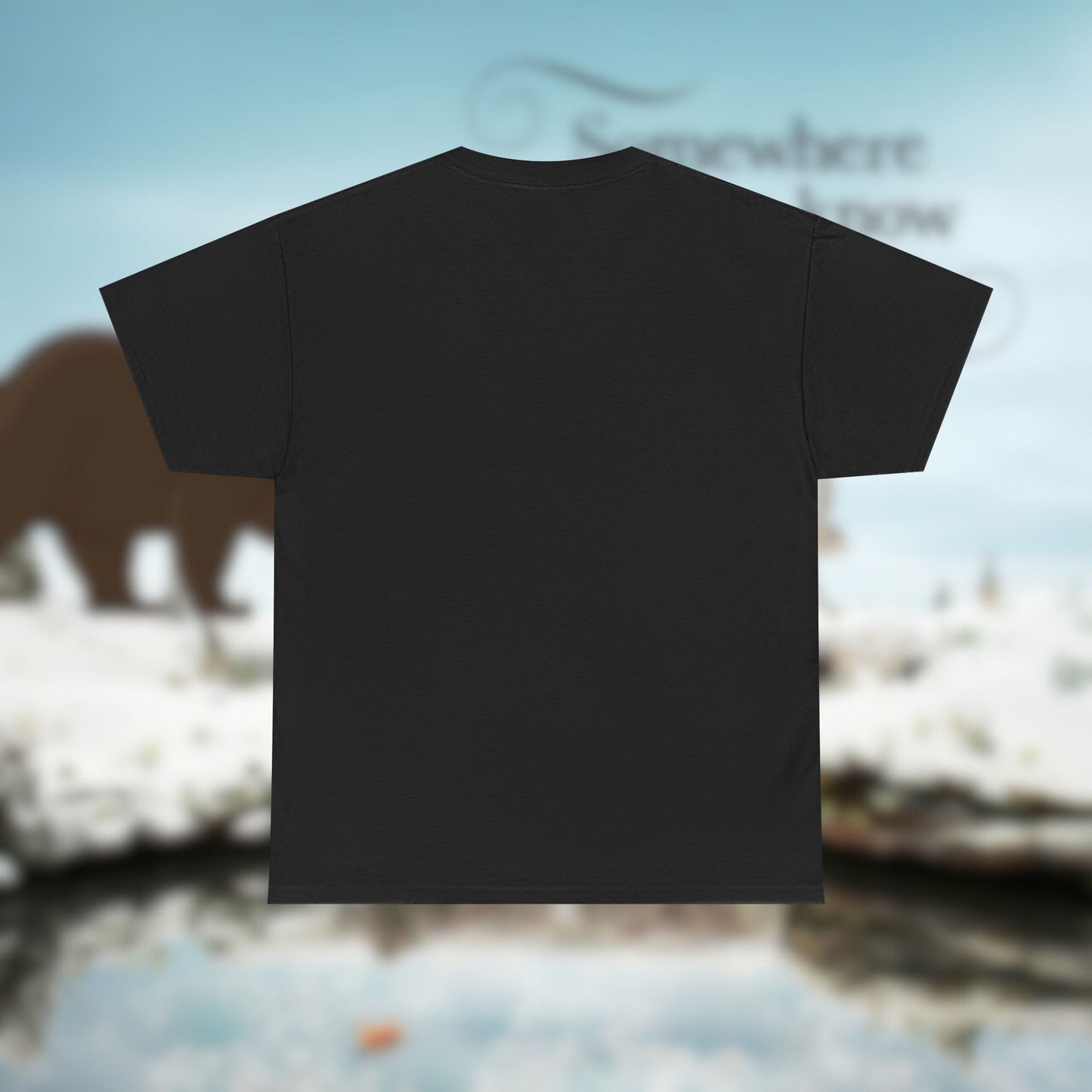 Somewhere Only We Know, Cotton Tee, Lily Allen Fan Art, Christmas Song TShirt - Unique Graphic, Unisex