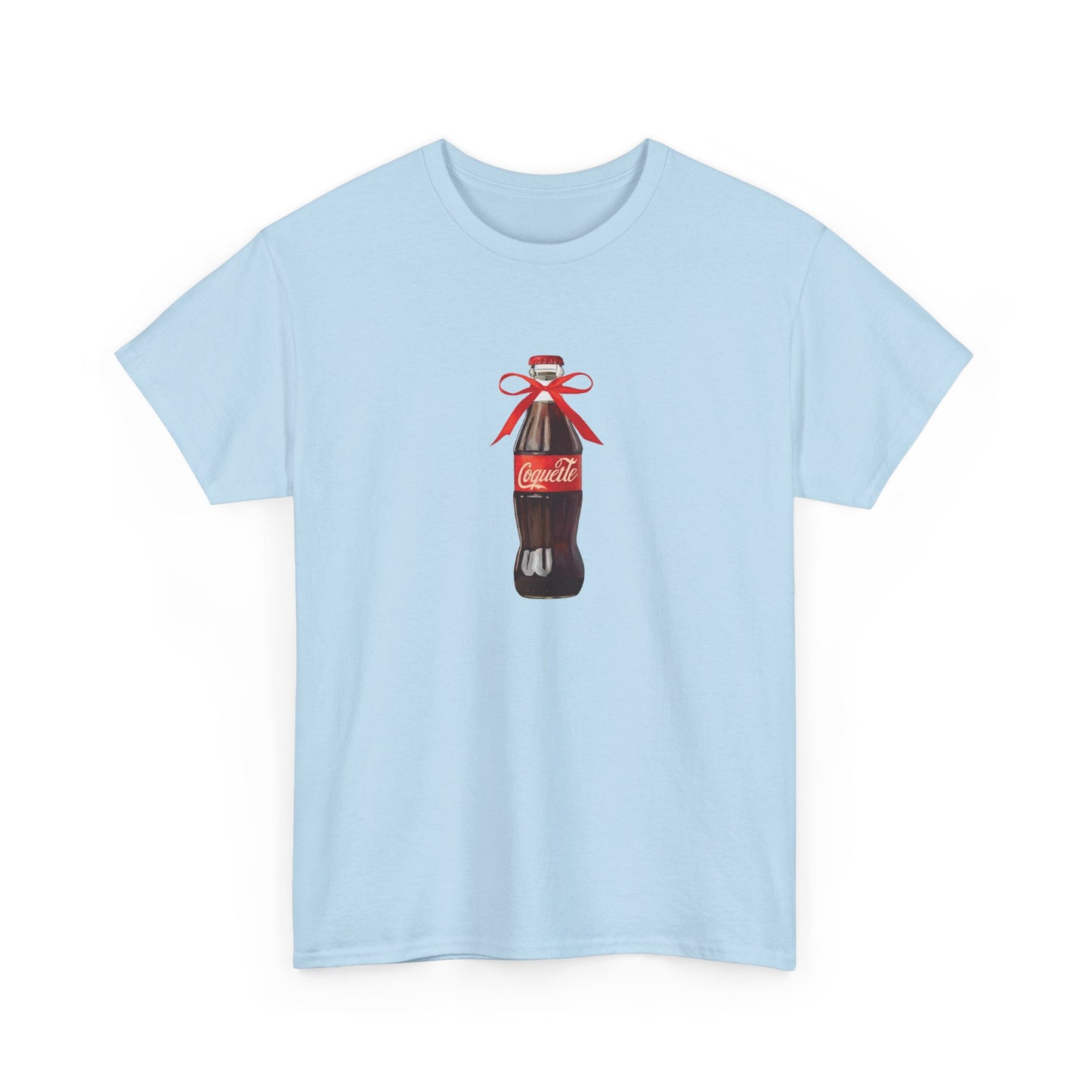 Coquette Coca Cola Tee - Coke Unisex Tshirt, Unique Design, Red Bow Shirt