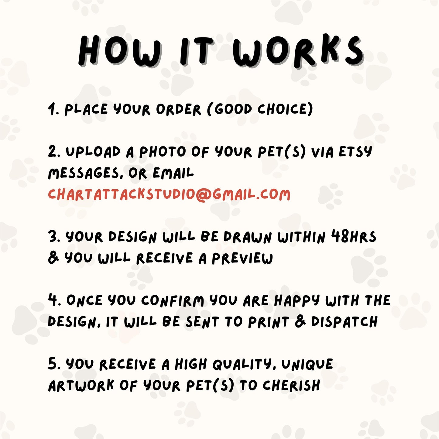 Custom Pet Portrait Poster, Funny Nicknames -  Unique Personalised Badly Drawn Cat, Dog, Any Animal Original Art